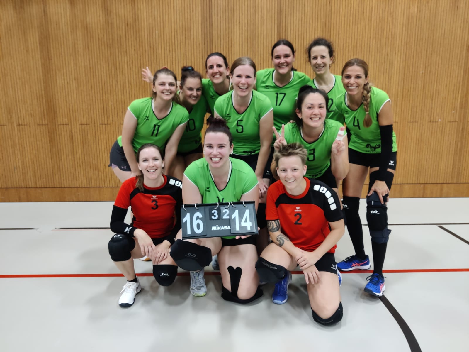 Erster Erfolg für unser neu formiertes Damen 1 Team